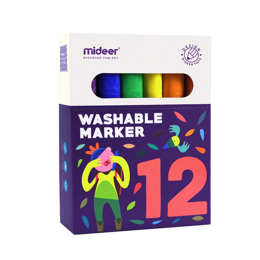 

Washable Marker 12 colors
