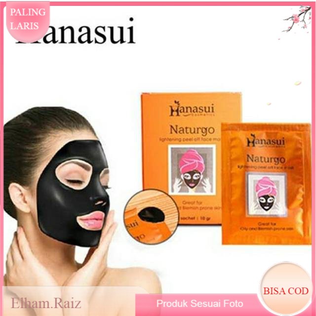 Hanasui Naturgo Lightening Masker Naturgo - Masker Lumpur Masker Hanasui
