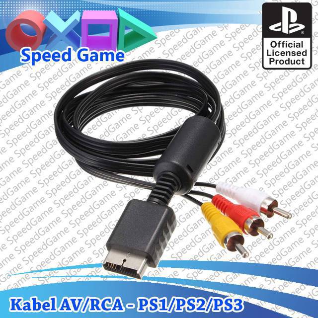 Kabel Cable AV Playstation PS2 PS 2 PS3 PS 3