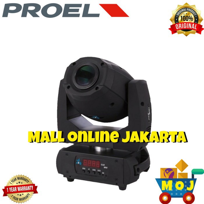 Led moving head proel sg cl spot lampu panggung lightning