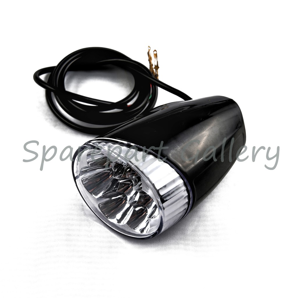 Sparepart Lampu depan sepeda listrik Mr.Jackie