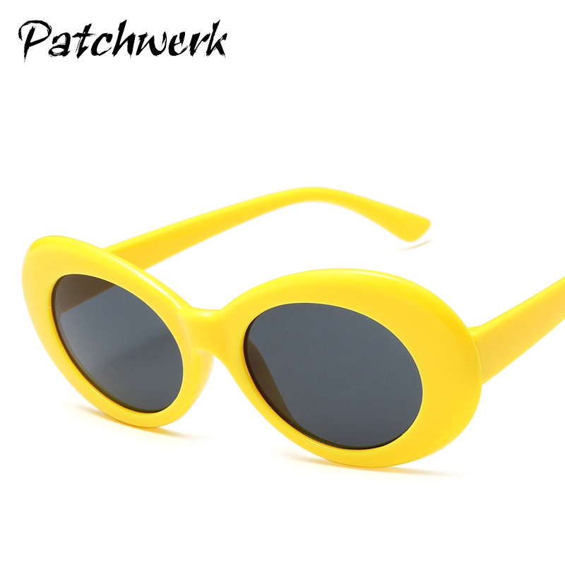 Korean fashion sunglasses men's Retro round frame sunglasses sunglasses