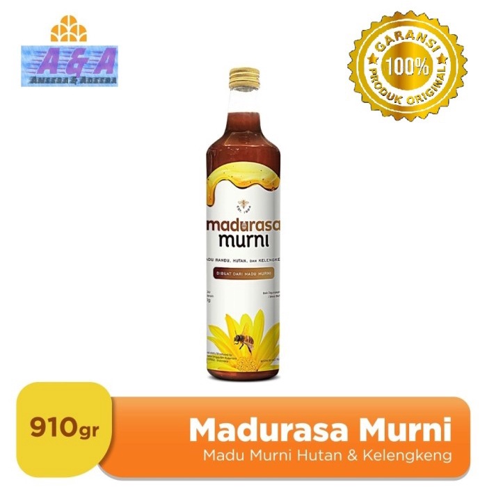 

Madurasa murni 910g / Madu Murni Madurasa / Madu rasa murni original