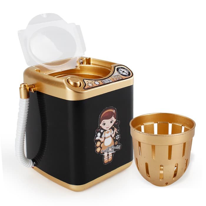 Mesin Cuci Mini Kpop Doll Washing Machine Brush Makeup