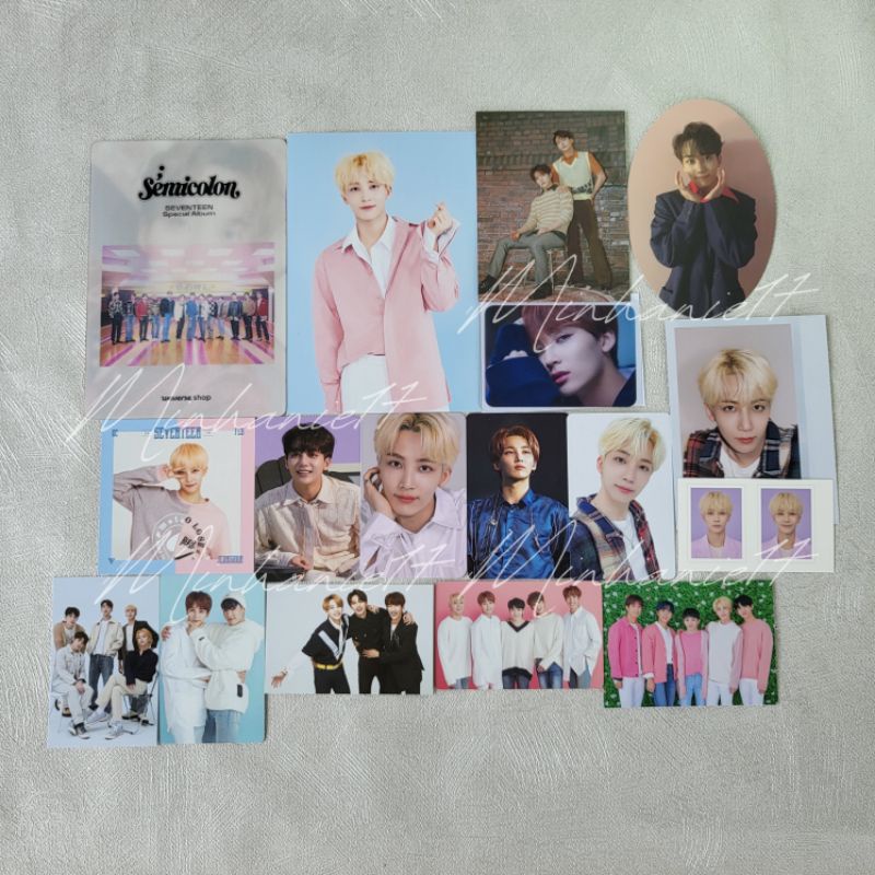 Jeonghan SG 2018 2020 polaroid oty haru ic caratland photofilm benefit weverse AO+ Bluray