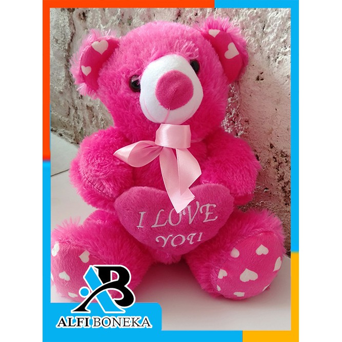 Boneka Teddy Bear 30cm - Boneka Beruang Lucu dan Gemesin