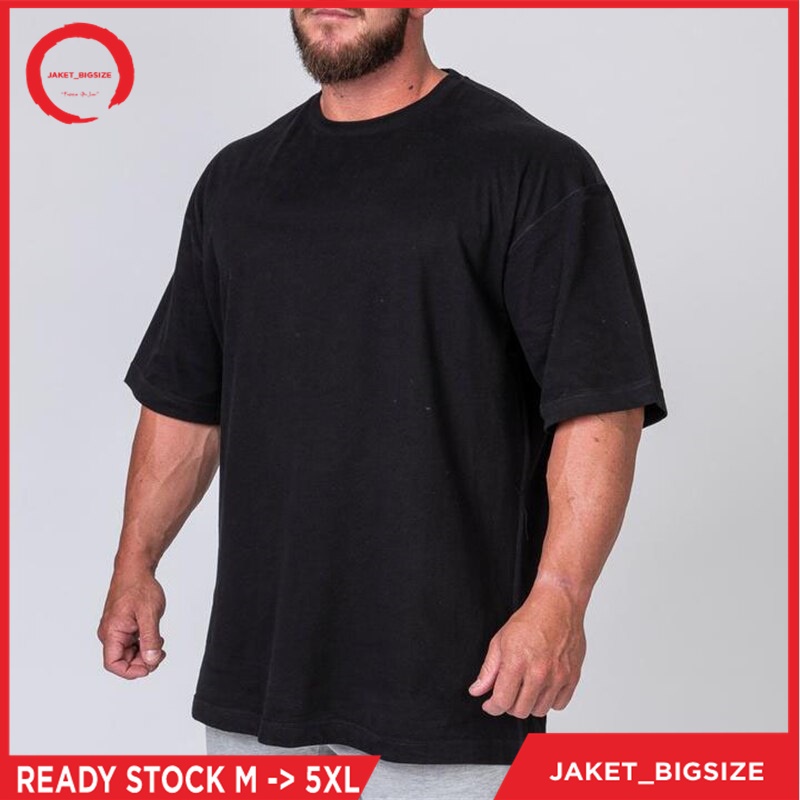 KAOS BIG SIZE MURAH 2XL 3XL 4XL 5XL XXL XXXL XXXXL XXXXXL POLOS JUMBO COMBED 30S PREMIUM DISTRO