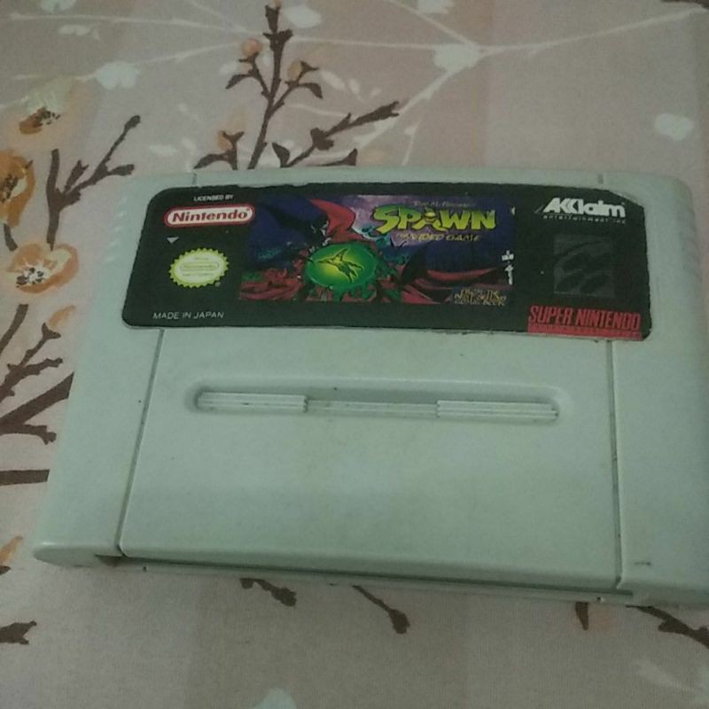 kaset snes Doraemon case gambar spawn