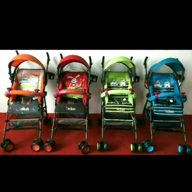 stroller bayi pliko techno