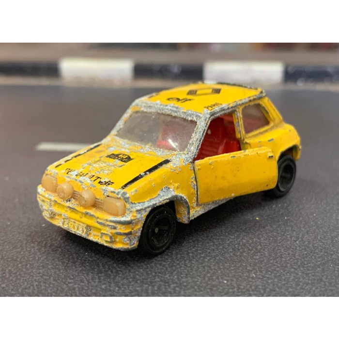 Vintage Tomica F36 Renault 5 Turbo Rally Made in Japan No Box