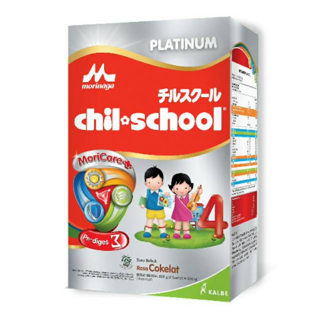 

Morinaga Chil School Platinum Susu Moricare Coklat Box 800g - Rasa Cokelat 800gr