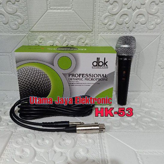 Microphone kabel dbk Mikrofon dynamic