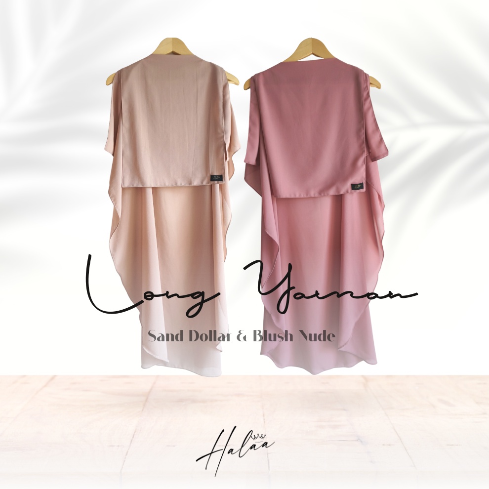CADAR NIQAB LONG YAMAN EAGLE REMPEL SIFON SILKY / SIFON PREMIUM BY HALAA