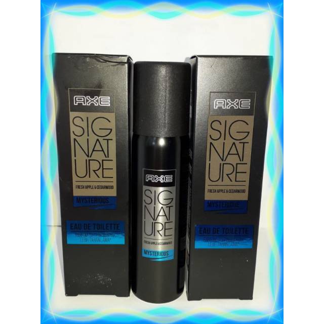 PROMO PARFUM 6 PCS AXE SIGNATURE EAU DE TOILETTE GROSIR