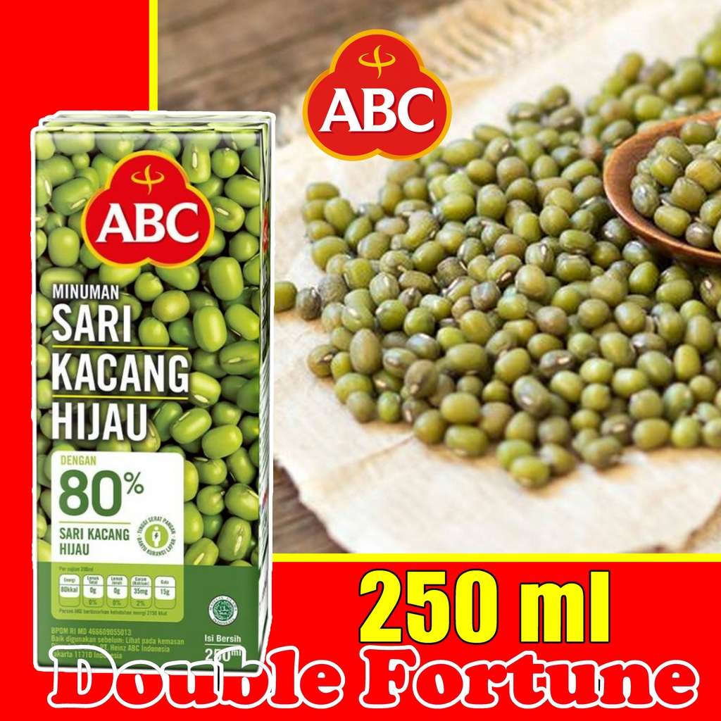 

ABC SARI KACANG HIJAU 250ML MINUMAN MUNG BEAN DRINK