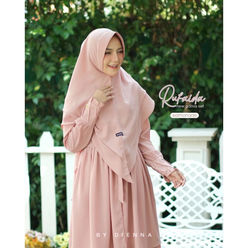 Gamis Dienna Rufaida Gamis Syari Terbaru