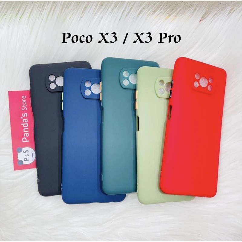 Case Poco X3 / X3 Pro NFC Babycase + Pelindung Kamera, Makaron Full Color (PsS)