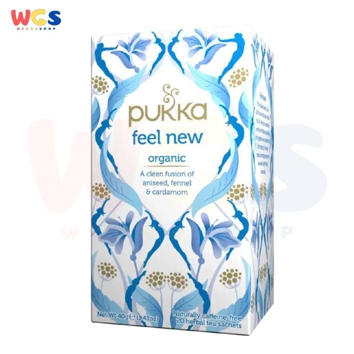 

Pukka Feel New Organic A Clean Fusion of Aniseed Tea 20 Sachets 40g