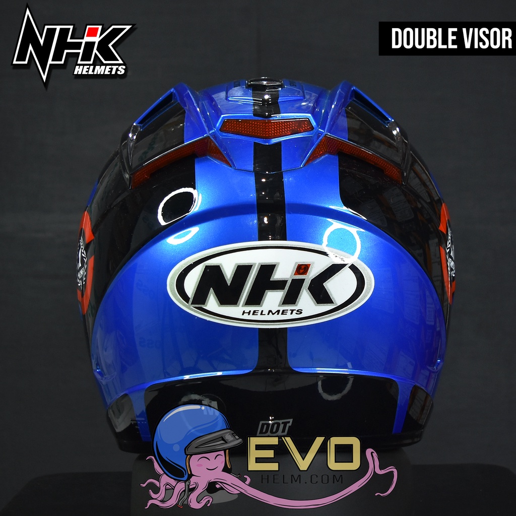 NHK GP 1000 R75 BLUE MET BLACK