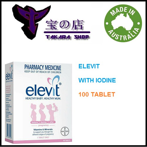 Elevit with Iodine - 100 tablet