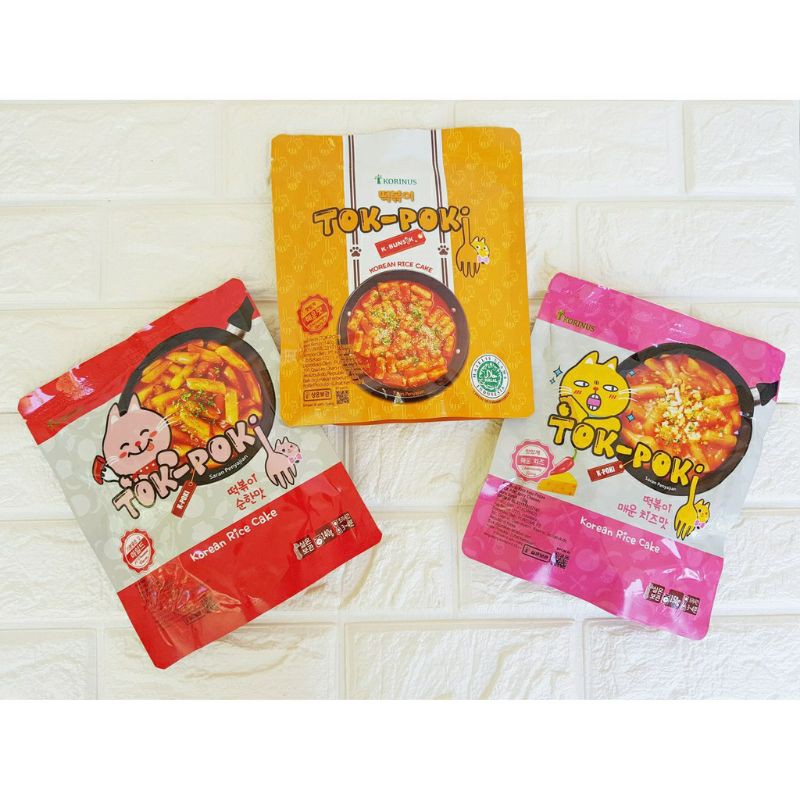 

Tokpoki / Tteokboki / Tok-Poki Instan Halal MUI