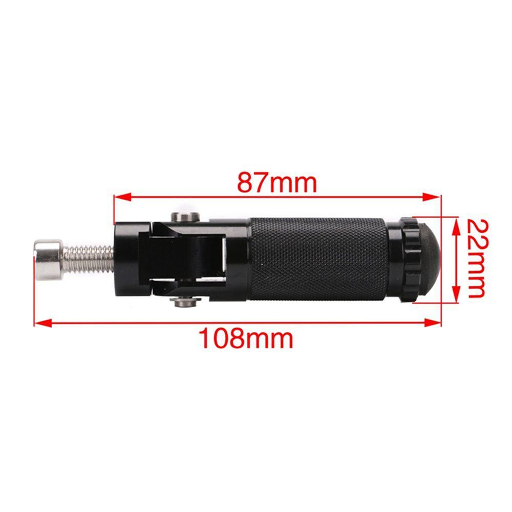 Populer 2pcs Pedal Motor Kualitas Tinggi Non-Slip Lipat Pijakan Kaki Penjepit Istirahat Pasak