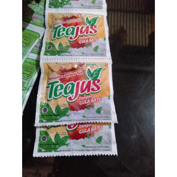 

[7 gram x 10] tea jus