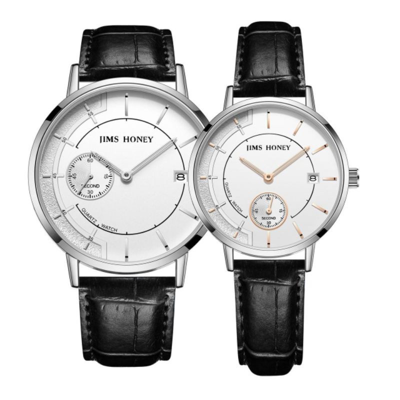 JHW 15 COUPLE WATCH JIMS HONEY ORI JAM TANGAN PRIA WANITA QUARTZ STAINLESS WATCH ANTI AIR MURAH CEWEK COWOK JHW15