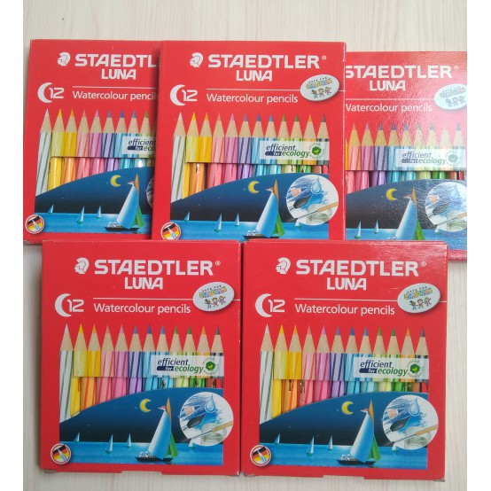 

PENSIL WARNA WATERCOLOUR STAEDLER LUNA 12 PENDEK