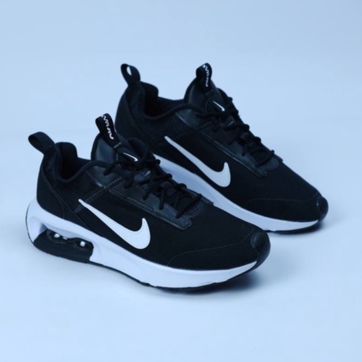 women's nike air max intrlk lite black white shoe