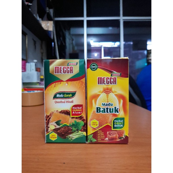 

Paket Madu Batuk Plus Madu Gurah Qusthul Hindi Mecca 250gr