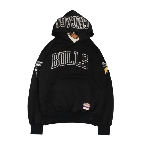 Jaket Hoodie Pria Wanita NBA BULLS BORDIR Casual Good Brand Quality