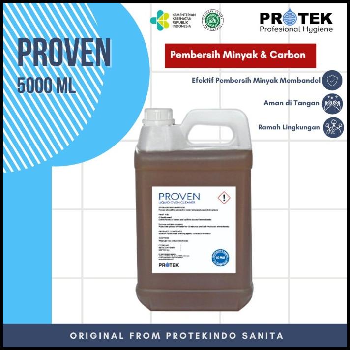 Proven Chemical/Cairan Pembersih Minyak, Arang Heavy Duty