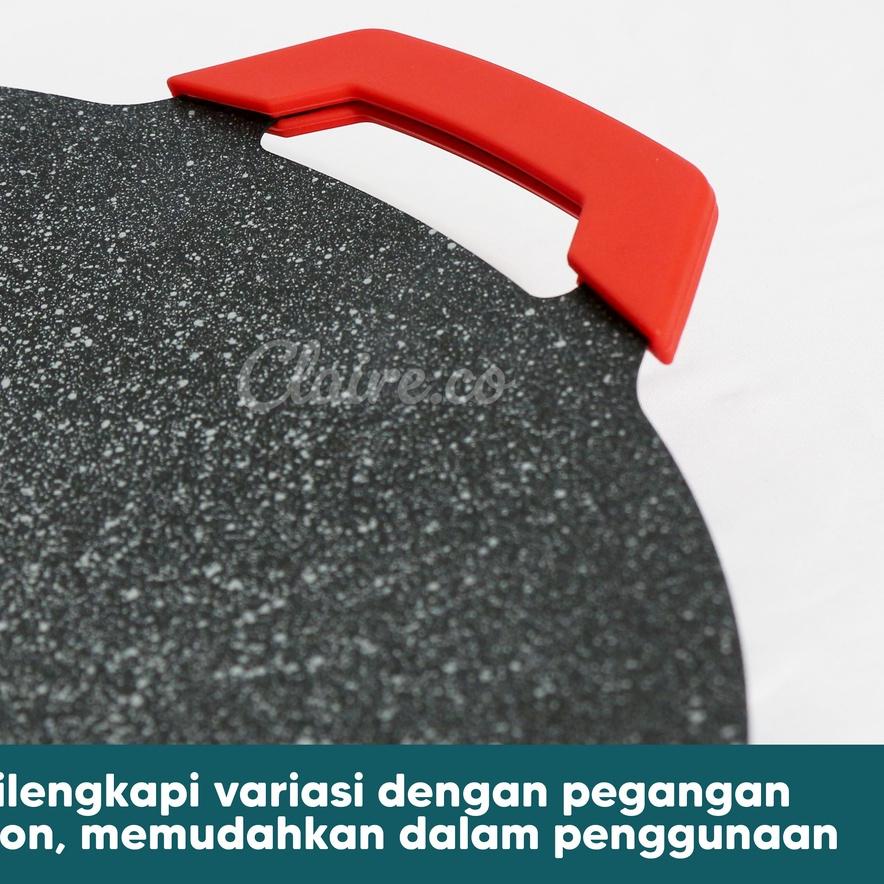 WAJAN DATAR / KUALI / GRILL PAN / LOYANG DATAR UNTUK MASAK MARTABAK TELOR