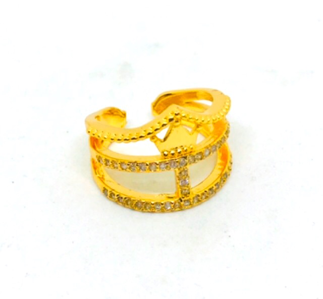 Cincin wanita //cincin permata //cincin lapis emas //perhiasan