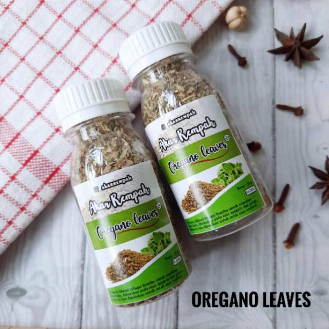 

Daun Oregano Kering Botol / Pereda Flu dan Batuk