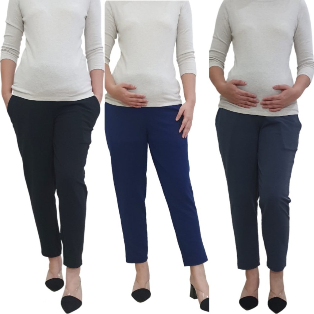  CELANA  HAMIL KERJA  KANTOR PANJANG WANITA BUMIL  FORMAL IBU 