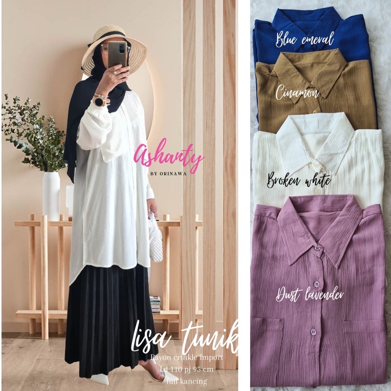 LISA TUNIK ORIGINAL BY BUTIK ASYANTY