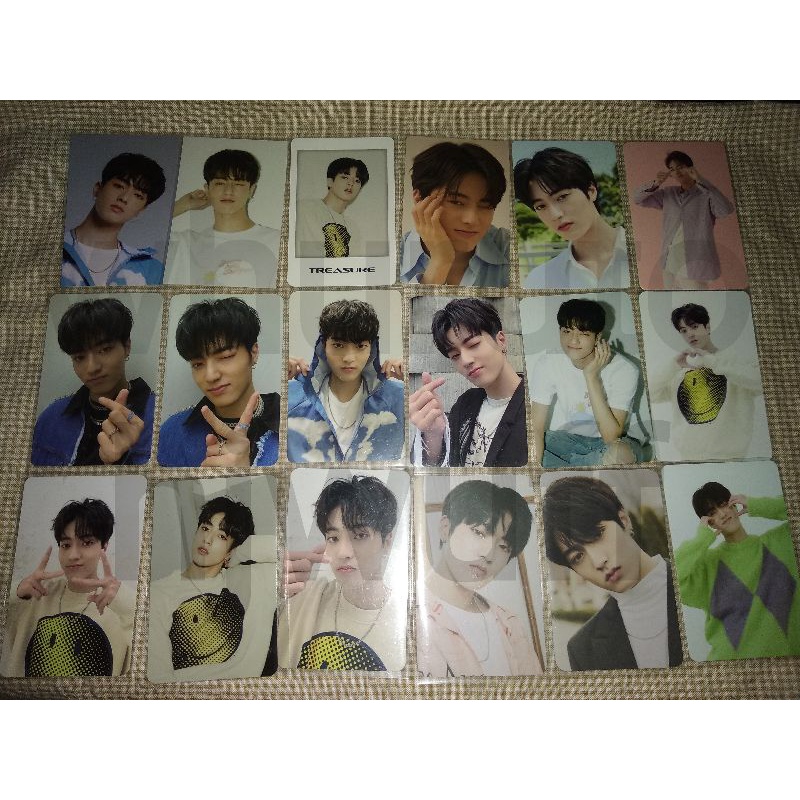 PC HARUTO CH1 CH2 CH3 FA TREASURE POSTCARD PHOTOCARD ALL ABOUT HARUTO