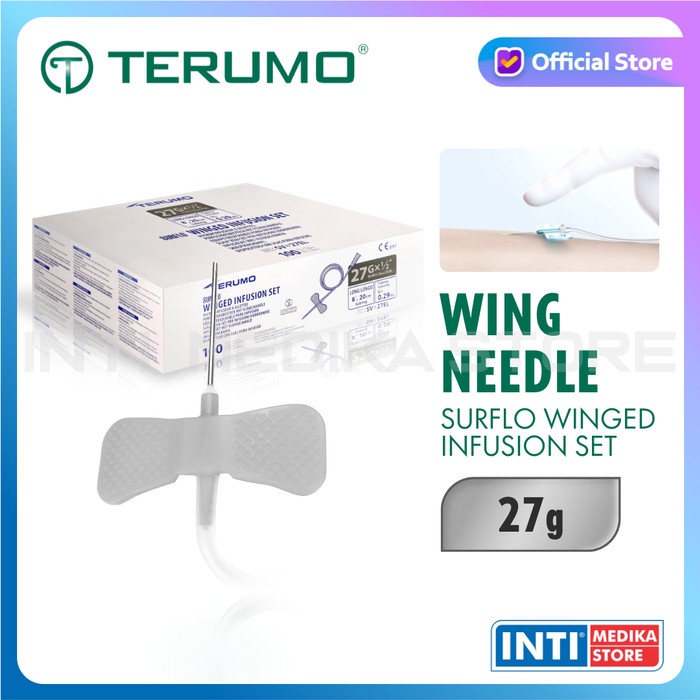 Terumo - Surflo Winged Infusion Set Jarum Infus Wing Needle #98