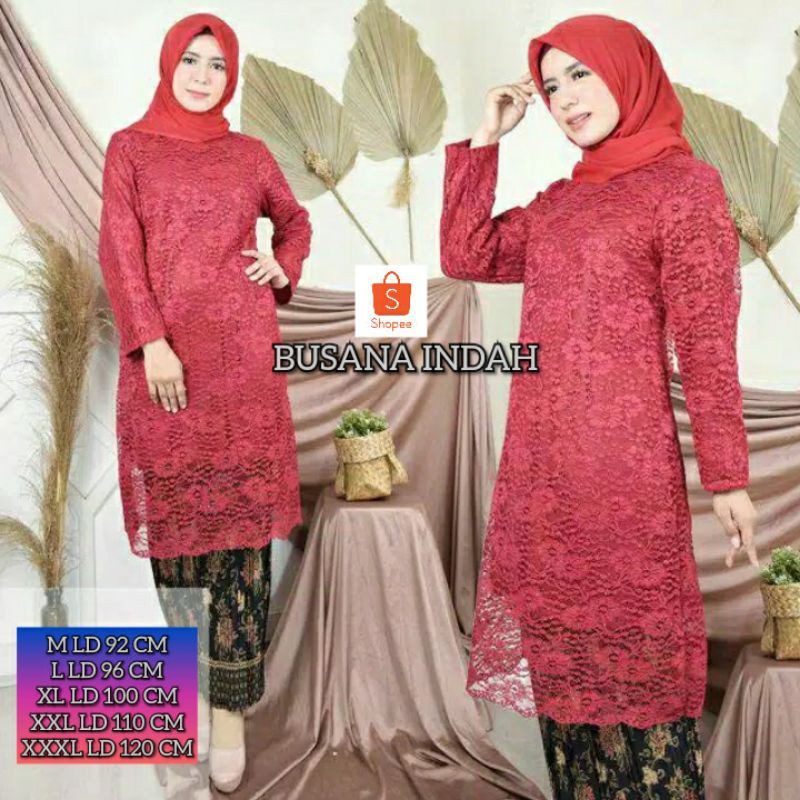 TUNIK KEBAYA BRUKAT / KEBAYA KURUNG