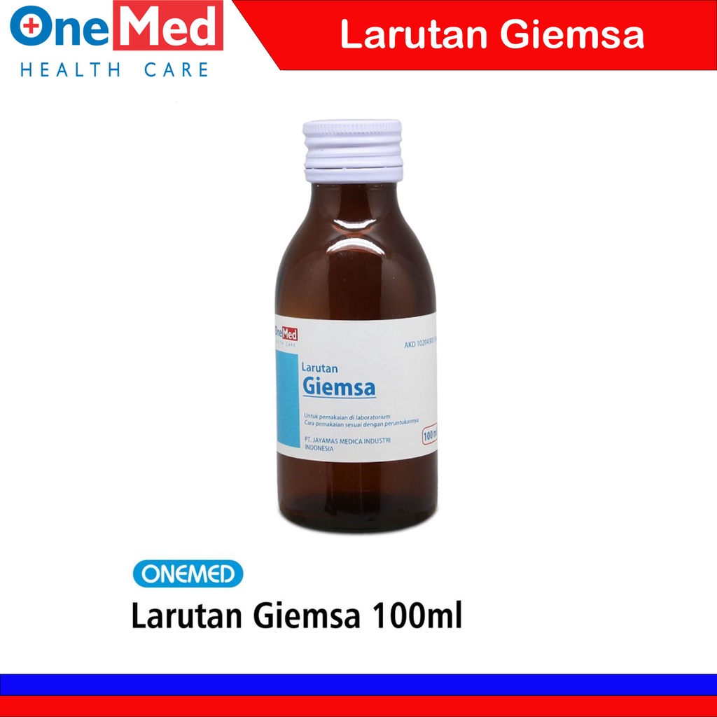 Larutan Giemsa OneMed 100 Ml