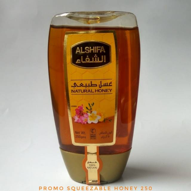 

Madu Al Shifa 250 gram - Madu Arab Al Shifa - Al Shifa Natural Squeezable Honey 250