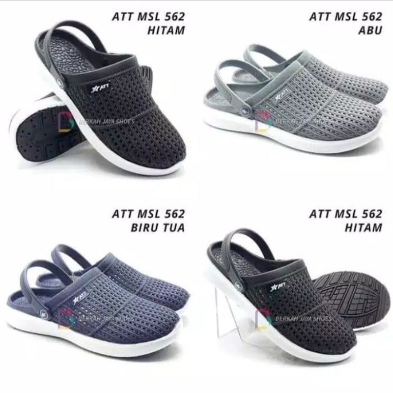 Sepatu Sandal Karet Pria ATT MSL 562