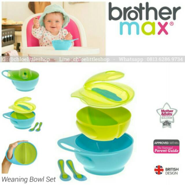 Brother Max Weaning Bowl Set / brothermax