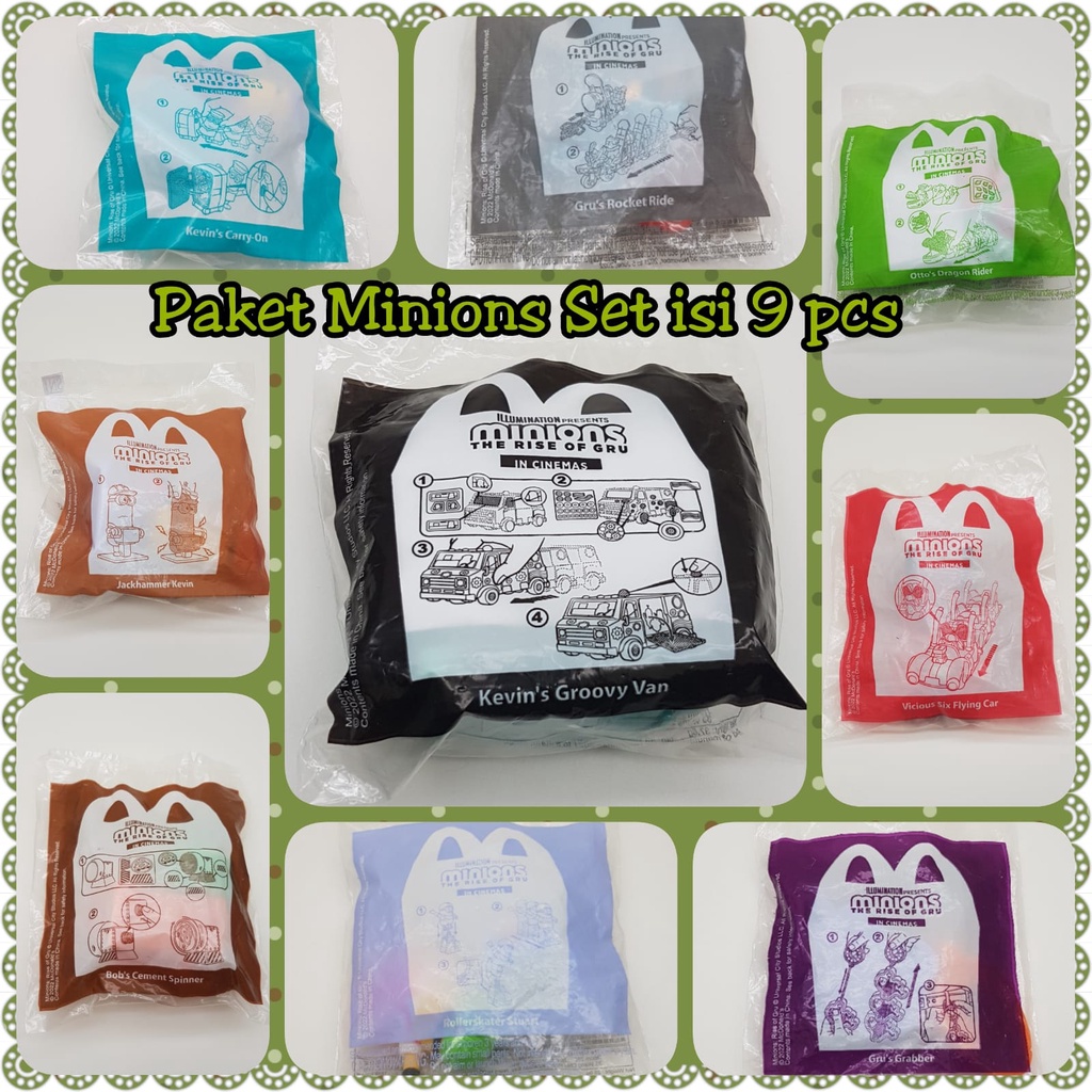 Happy Meal Gru's Rocket Ride Minions The Rise Of Gru McDonald's