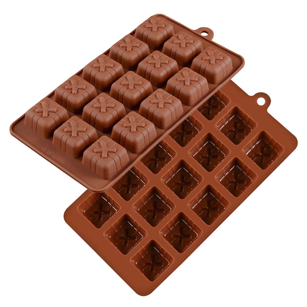 [Elegan] Cetakan Coklat Reusable Sugarcraft Bakeware Fondant Dekorasi Dessert Mould