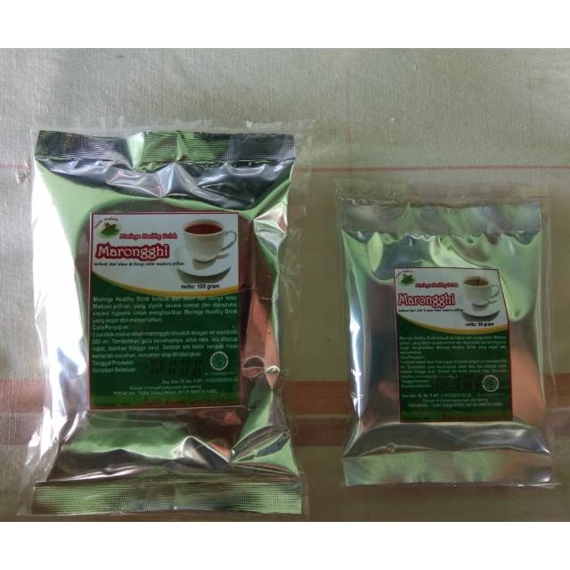 

Jamu Herbal kraton herbal kesehatan alami 100% Teh daun Kelor Marongghi tanpa bahan kimia pengawet