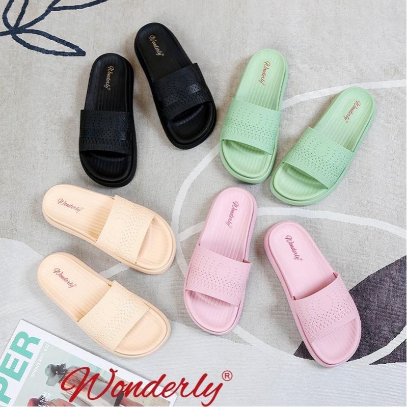 2001-WL3 [WONDERLY] Sandal Jelly Wanita Wonderly / Sendal Selop Karet Wanita / Sandal Slides Wanita / Sandal Rajut Wanita / Sendal Slides / Sandal Rumah Karet / Sandal Santai