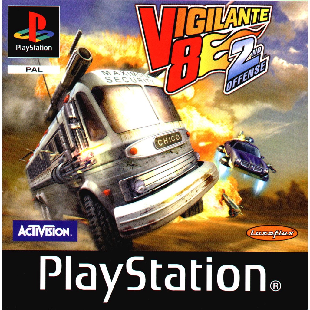 Vigilante 8 2nd Offense - Kaset PS1